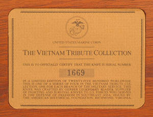 [Marine Corps Vietnam Tribute COA ]
